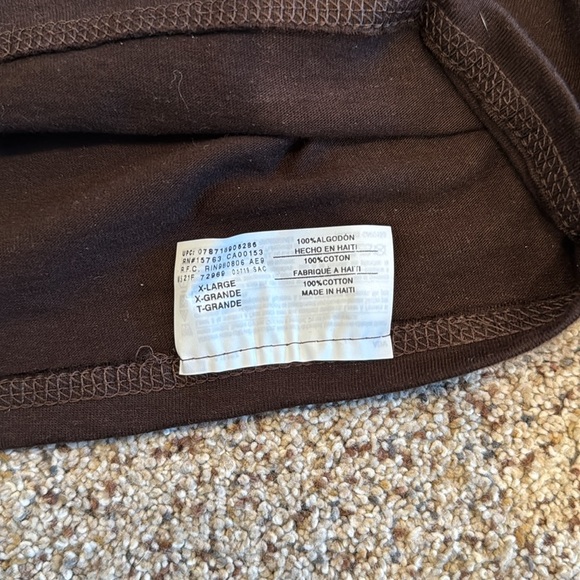 HANES BEEFY TEE set of 2 Men’s XL EUC - Picture 5 of 9